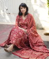 Maroon Colour Rayon Printed Kurti With Pant Dupatta Wholesale Market In Surat Aaradhna 2037
